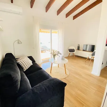 2 Personas A 300 M De La Playa De Piscina, Terraza Y Parking * Сон-Парк
