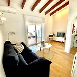2 Personas A 300 M De La Playa De Piscina, Terraza Y Parking アパート ソン・パルク